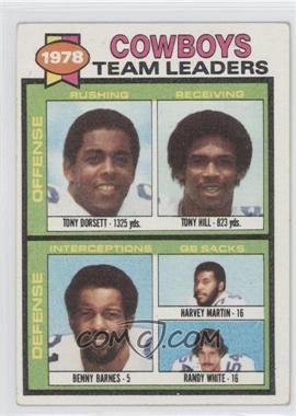 1979 Topps - [Base] #469 - Tony Dorsett, Tony Hill, Benny Barnes, Harvey Martin, Randy White [Good to VG‑EX]