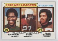 Willie Buchanon, Thom Darden, Ken Stone [Good to VG‑EX]