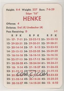 1980-89 APBA Football Great Teams of the Past - [Base] #_EDHE - Ed Henke