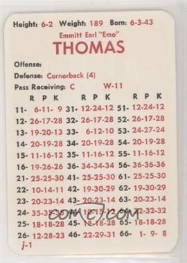 1980-89 APBA Football Great Teams of the Past - [Base] #_EMTH - Emmitt Thomas