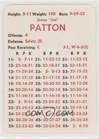 Jim Patton (Same Numbers 53 and 65)