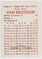 Norm Van Brocklin