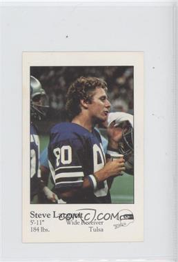 1980 Coca-Cola Seattle Seahawks Police - [Base] #10 - Steve Largent