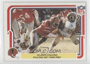 1980 Fleer NFL Team Action - [Base] #2 - Atlanta Falcons Get their Prey