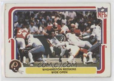 1980 Fleer NFL Team Action - [Base] #55 - Washington Redskins Wide Open
