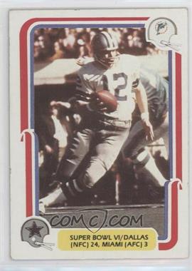 1980 Fleer NFL Team Action - [Base] #62 - Super Bowl VI [Good to VG‑EX]