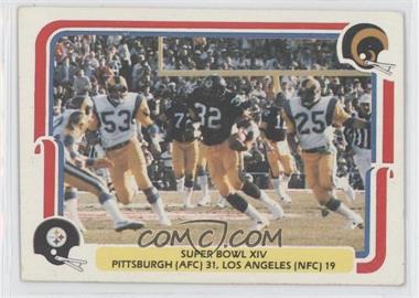 1980 Fleer NFL Team Action - [Base] #70 - Super Bowl XIV
