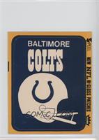 Baltimore Colts Helmet (Yellow Border)