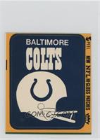 Baltimore Colts Helmet (Yellow Border)