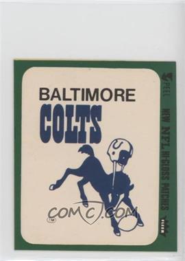 1980 Fleer Team Action Hi-Gloss Patches - [Base] #_BALL - Baltimore Colts Logo