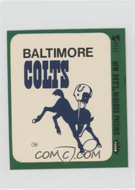 1980 Fleer Team Action Hi-Gloss Patches - [Base] #_BALL - Baltimore Colts Logo