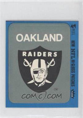 1980 Fleer Team Action Hi-Gloss Patches - [Base] #_OAKL.2 - Oakland Raiders Logo (Blue Border)