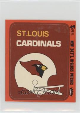 1980 Fleer Team Action Hi-Gloss Patches - [Base] #_STLH - St. Louis Cardinals Helmet