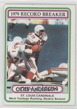 1980 Topps - [Base] #1 - Ottis Anderson [Good to VG‑EX]