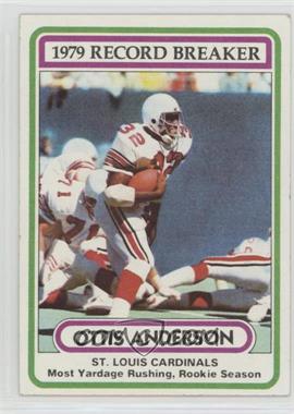 1980 Topps - [Base] #1 - Ottis Anderson