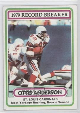 1980 Topps - [Base] #1 - Ottis Anderson [Good to VG‑EX]