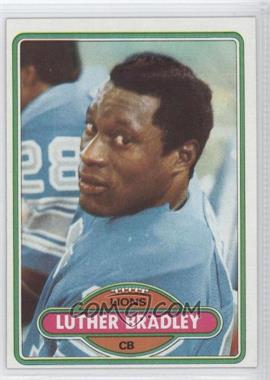 1980 Topps - [Base] #103 - Luther Bradley