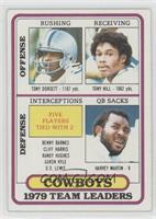 Tony Dorsett, Tony Hill, Harvey Martin [Poor to Fair]