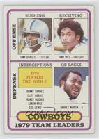 Tony Dorsett, Tony Hill, Harvey Martin