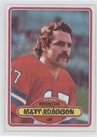 Matt Robinson [Noted]