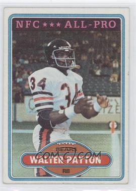 1980 Topps - [Base] #160 - Walter Payton