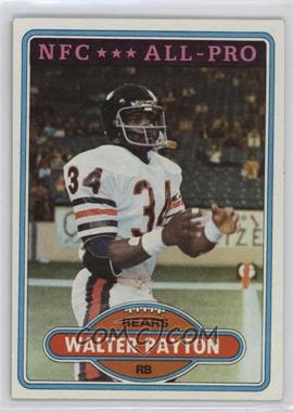 1980 Topps - [Base] #160 - Walter Payton