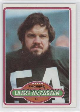 1980 Topps - [Base] #183 - Larry McCarren
