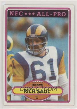 1980 Topps - [Base] #25 - Rich Saul