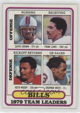 1980 Topps - [Base] #264 - Curtis Brown, Frank Lewis, Keith Moody, Sherman White