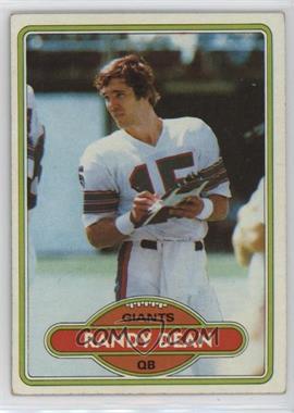 1980 Topps - [Base] #328 - Randy Dean