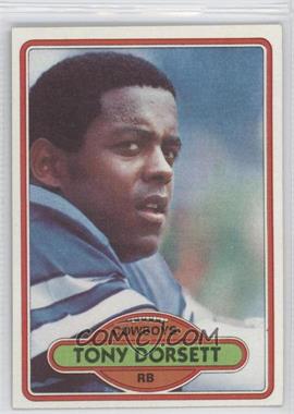 1980 Topps - [Base] #330 - Tony Dorsett