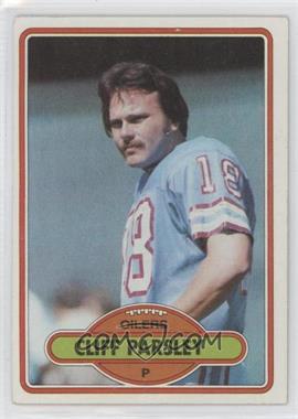 1980 Topps - [Base] #343 - Cliff Parsley