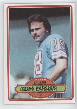 1980 Topps - [Base] #343 - Cliff Parsley