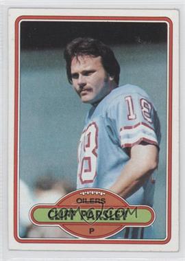 1980 Topps - [Base] #343 - Cliff Parsley