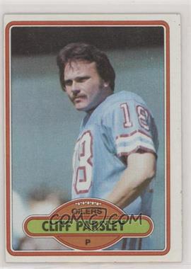 1980 Topps - [Base] #343 - Cliff Parsley