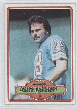 1980 Topps - [Base] #343 - Cliff Parsley