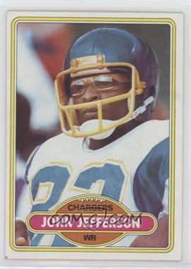 1980 Topps - [Base] #365 - John Jefferson