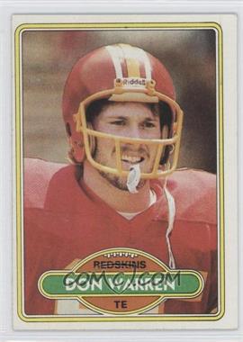 1980 Topps - [Base] #371 - Don Warren