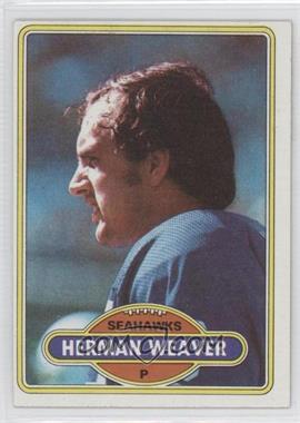 1980 Topps - [Base] #379 - Herman Weaver