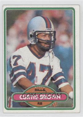 1980 Topps - [Base] #443 - Curtis Brown [Good to VG‑EX]