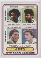 Clark Gaines, Wesley Walker, Burgess Owens, Joe Klecko