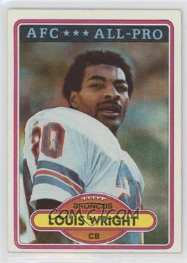 1980 Topps - [Base] #90 - Louis Wright