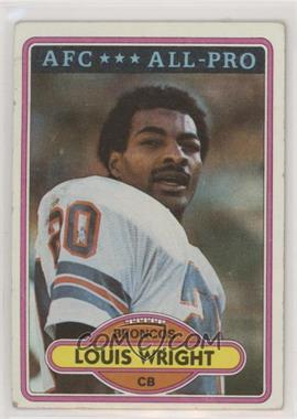 1980 Topps - [Base] #90 - Louis Wright [COMC RCR Poor]