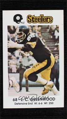 1981 Coca-Cola Pittsburgh Steelers Police - [Base] #68 - L.C. Greenwood