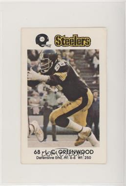 1981 Coca-Cola Pittsburgh Steelers Police - [Base] #68 - L.C. Greenwood [Good to VG‑EX]