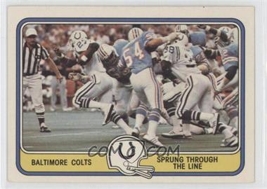 1981 Fleer Teams in Action - [Base] #3 - Baltimore Colts Team