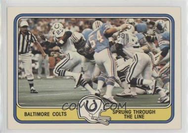 1981 Fleer Teams in Action - [Base] #3 - Baltimore Colts Team