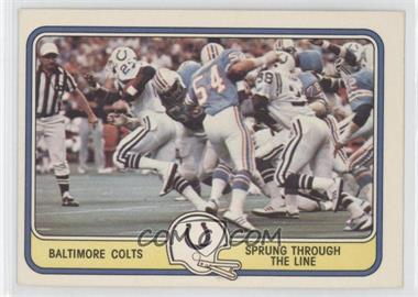 1981 Fleer Teams in Action - [Base] #3 - Baltimore Colts Team