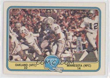 1981 Fleer Teams in Action - [Base] #67 - Super Bowl XI