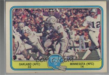 1981 Fleer Teams in Action - [Base] #67 - Super Bowl XI [Noted]